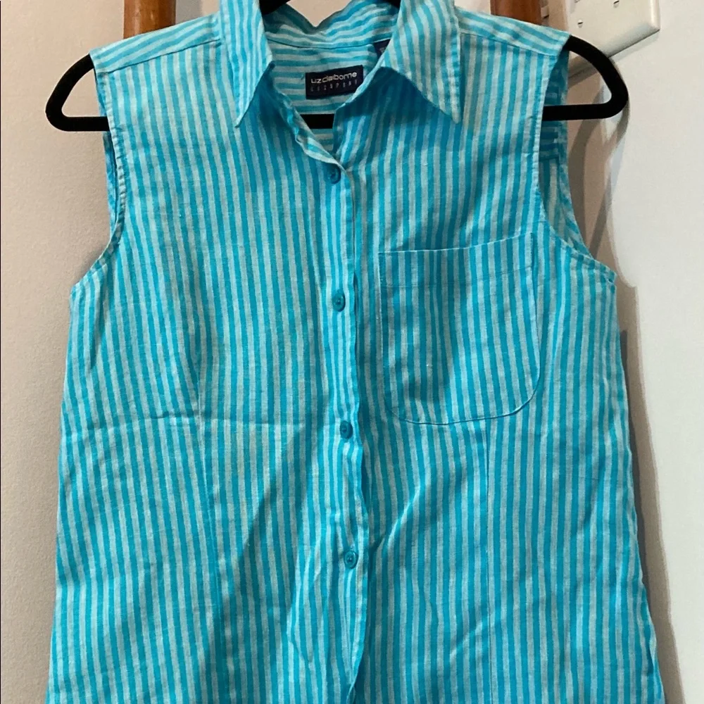 Liz Claiborne sleeveless top - Picture 1 of 4